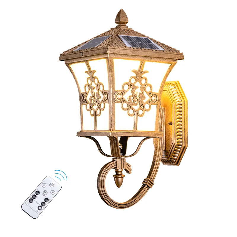 Ac Outdoor Power - Zewnętrzne oświetlenie solarne w europejskim stylu,